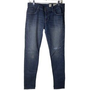 All saints Jacks Place Womens Size 30/32 Skinny Jeans Distressed Medium Wash